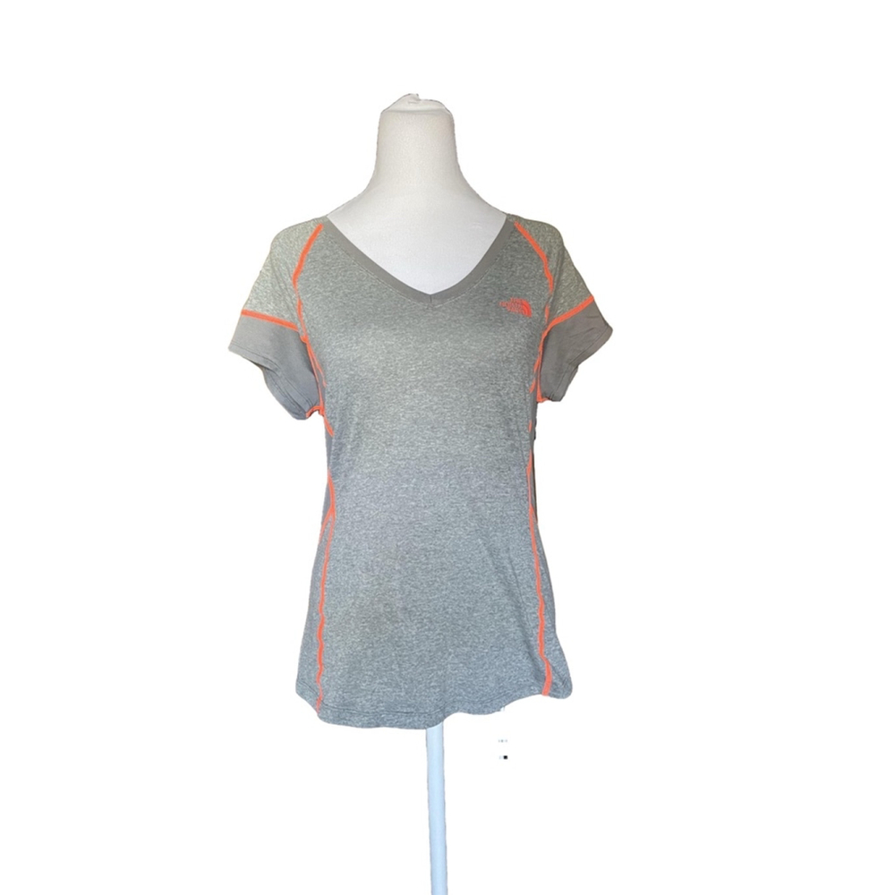 Women's The North Face Shirt, Gray, Size M - Picture 2 of 4